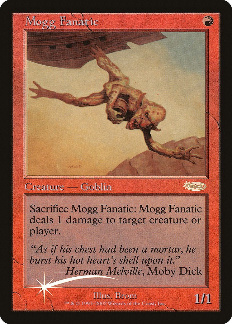 Mogg Fanatic (Retro) (011) Foil - Friday Night Magic 2002