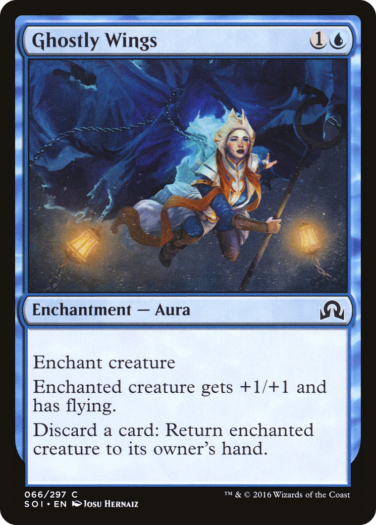 Ghostly Wings (066) - Shadows over Innistrad