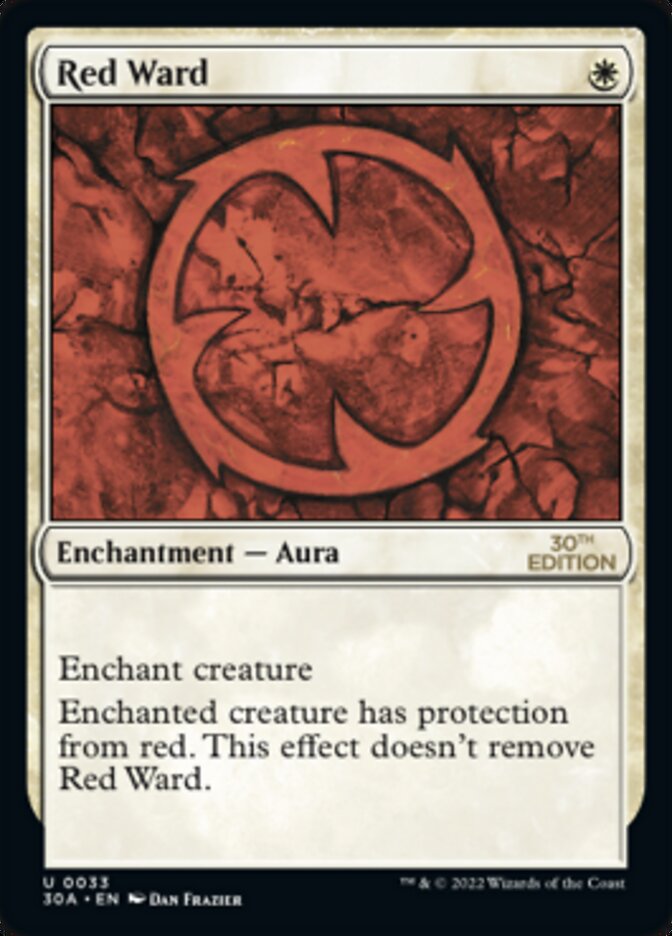 Red Ward (033) - 30th Anniversary Edition