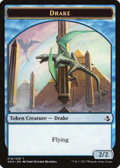 Anointer Priest // Drake Double-Sided Token [Amonkhet Tokens] | Silver Goblin