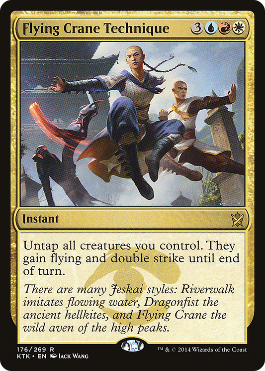 Flying Crane Technique (176) - Khans of Tarkir