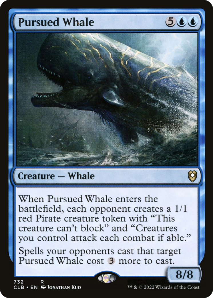 Pursued Whale (732) - Commander Legends: Battle for Baldur's Gate