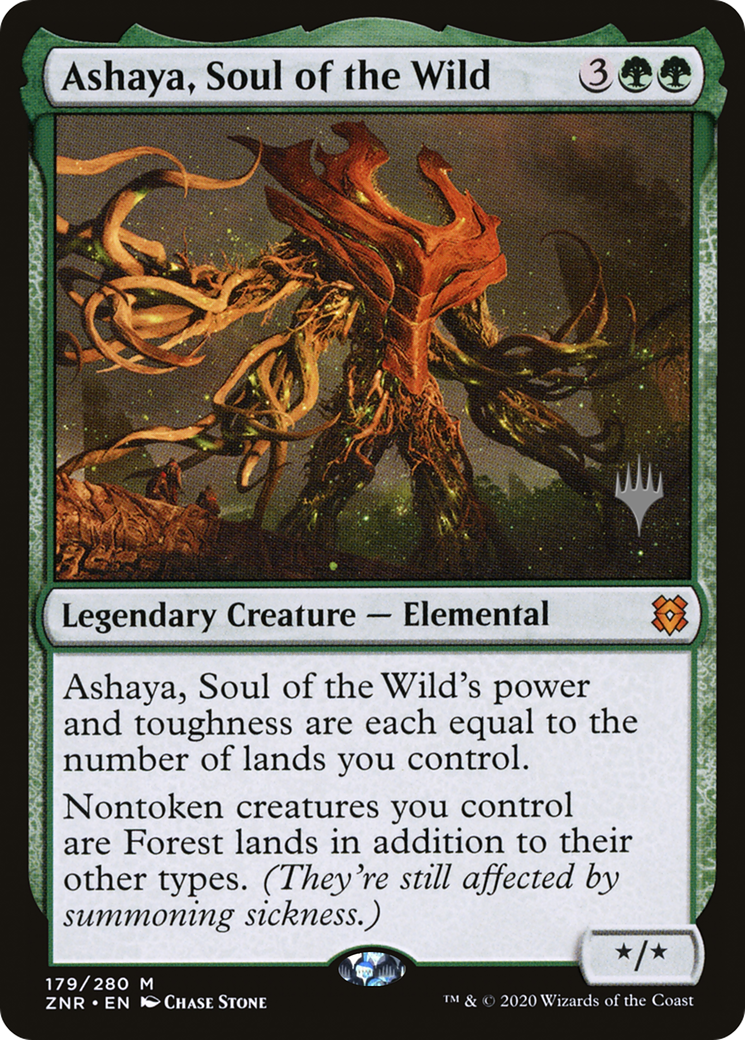 Ashaya, Soul of the Wild (179) - Zendikar Rising Promos