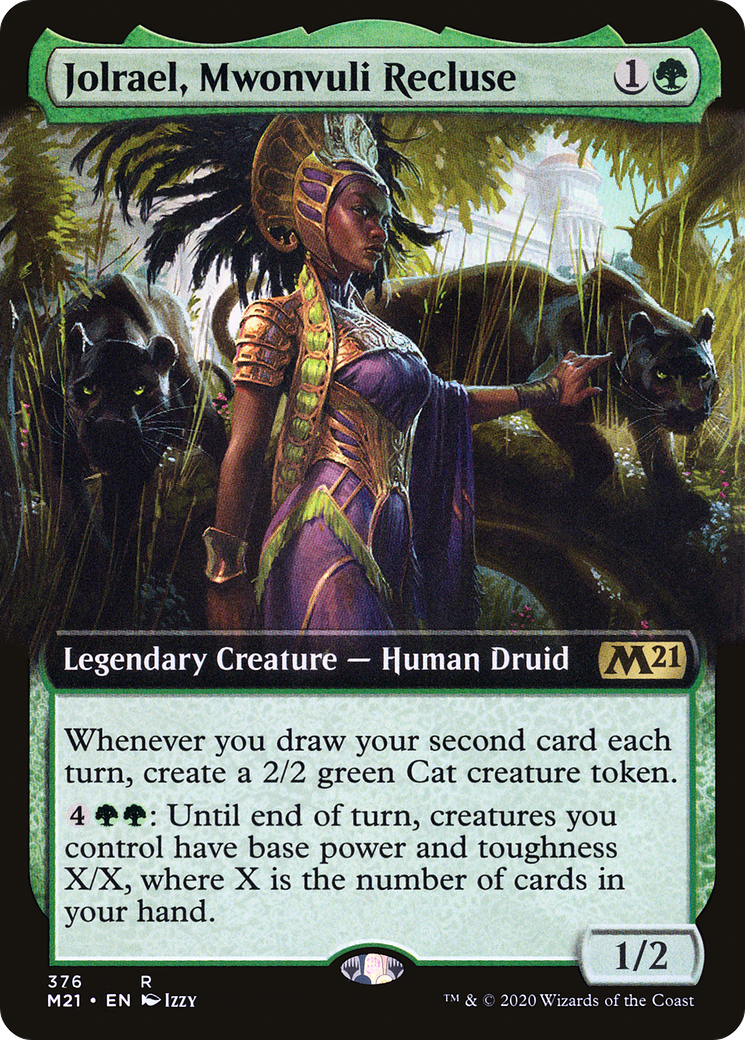 Jolrael, Mwonvuli Recluse (Extended Art) (376) - Core Set 2021