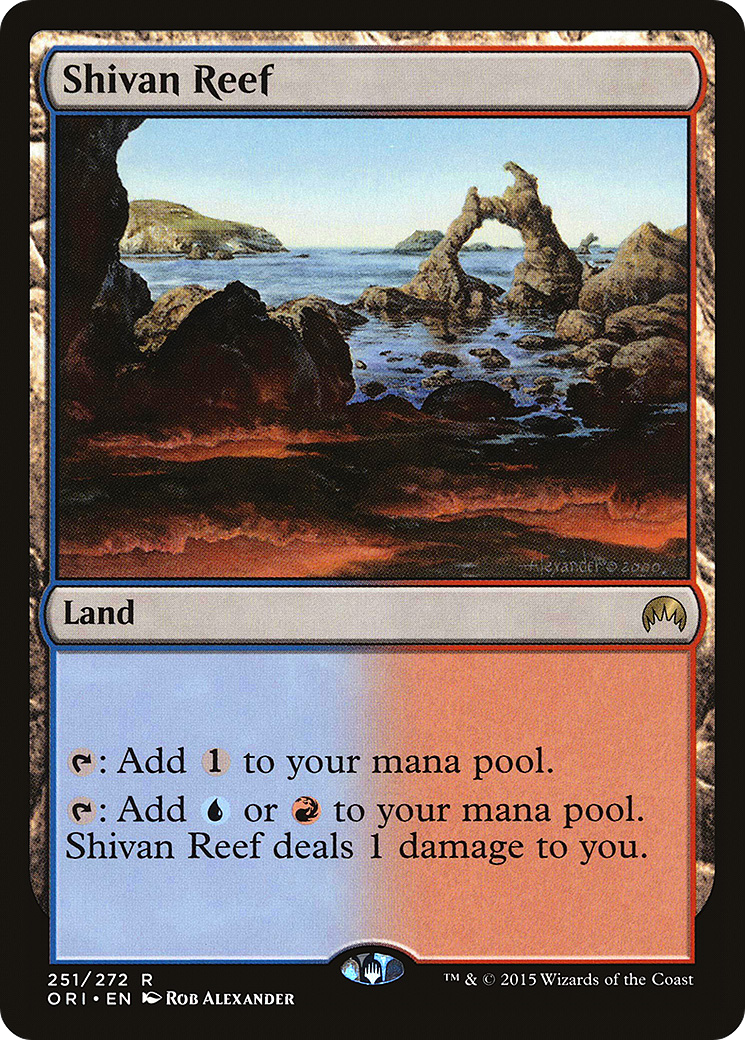 Shivan Reef (251) Foil - Magic Origins