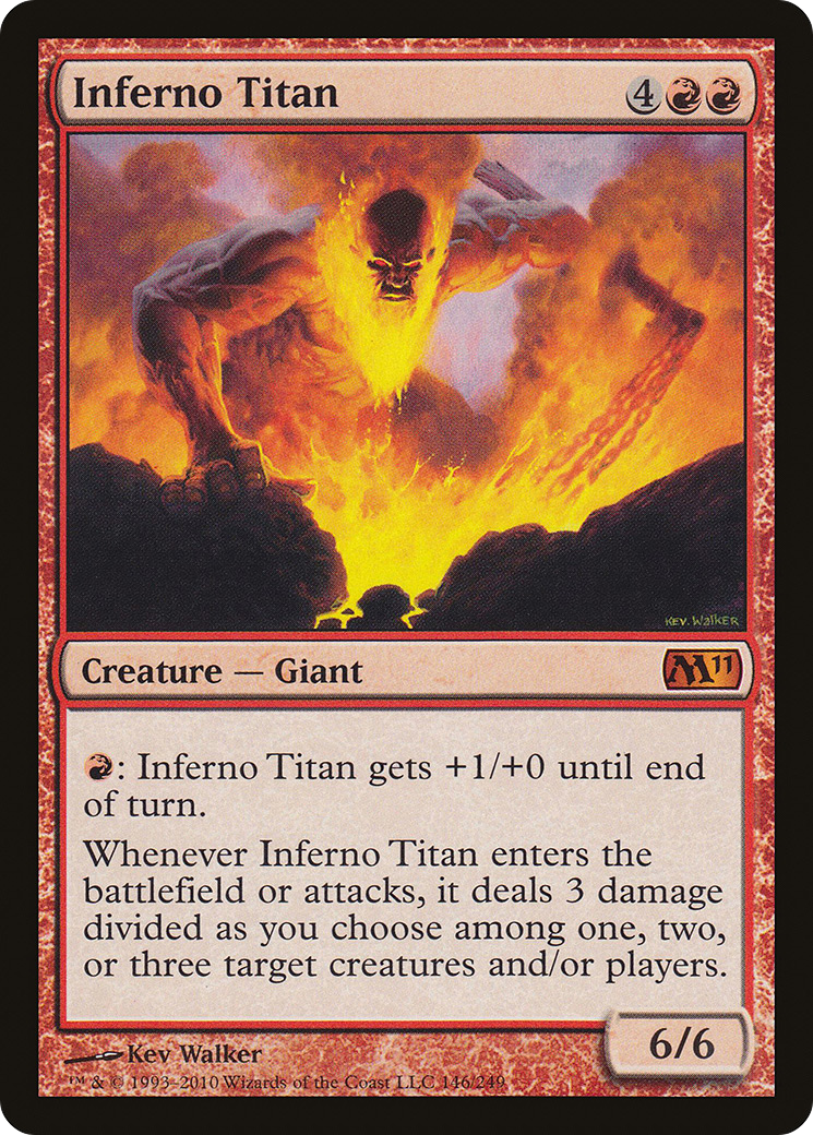 Inferno Titan (146) Foil - Magic 2011