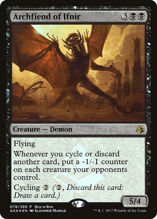 Archfiend of Ifnir (078) Foil - Amonkhet Promos