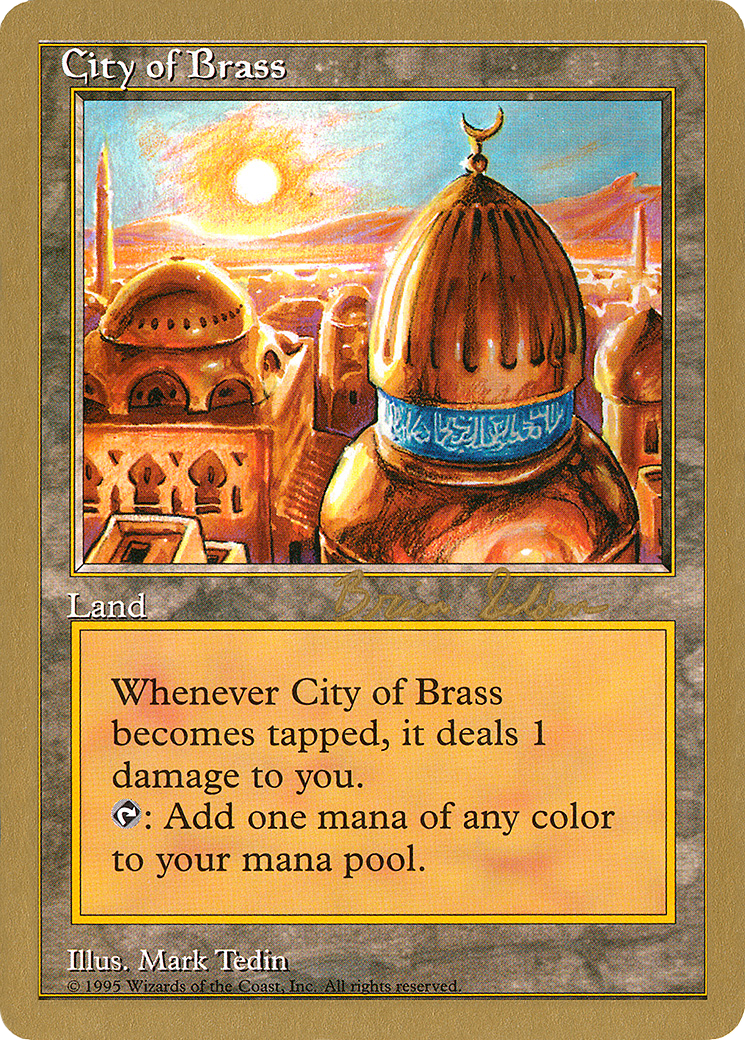 City of Brass (Retro) (bs112a) - World Championship Decks 1998