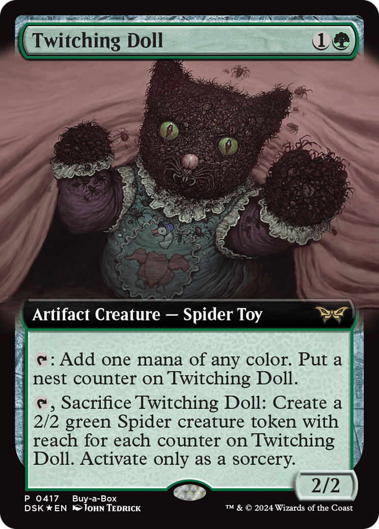 Twitching Doll [Duskmourn: House of Horror Promos] | Silver Goblin