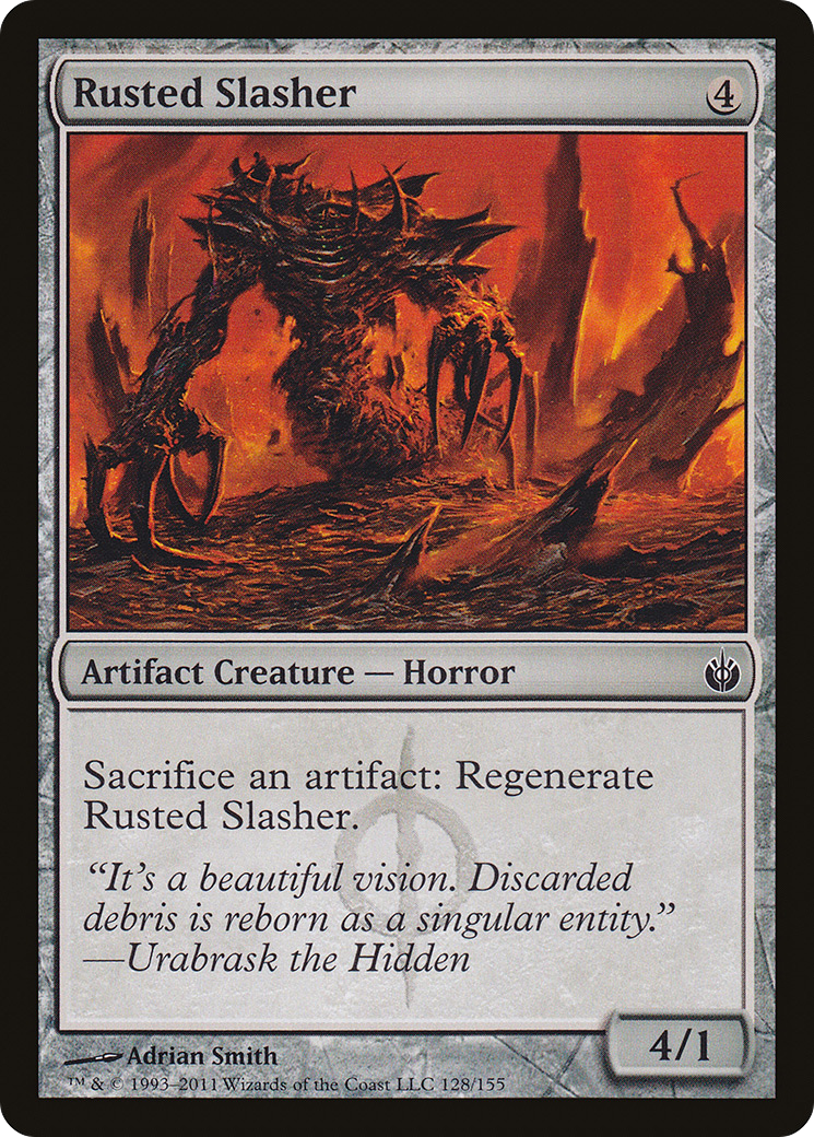 Rusted Slasher (128) - Mirrodin Besieged