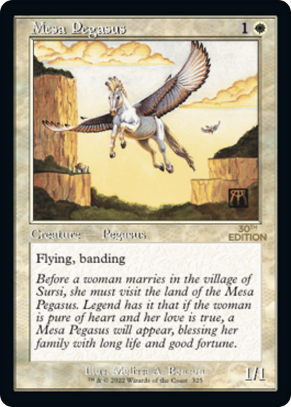 Mesa Pegasus (Retro) (325) - 30th Anniversary Edition