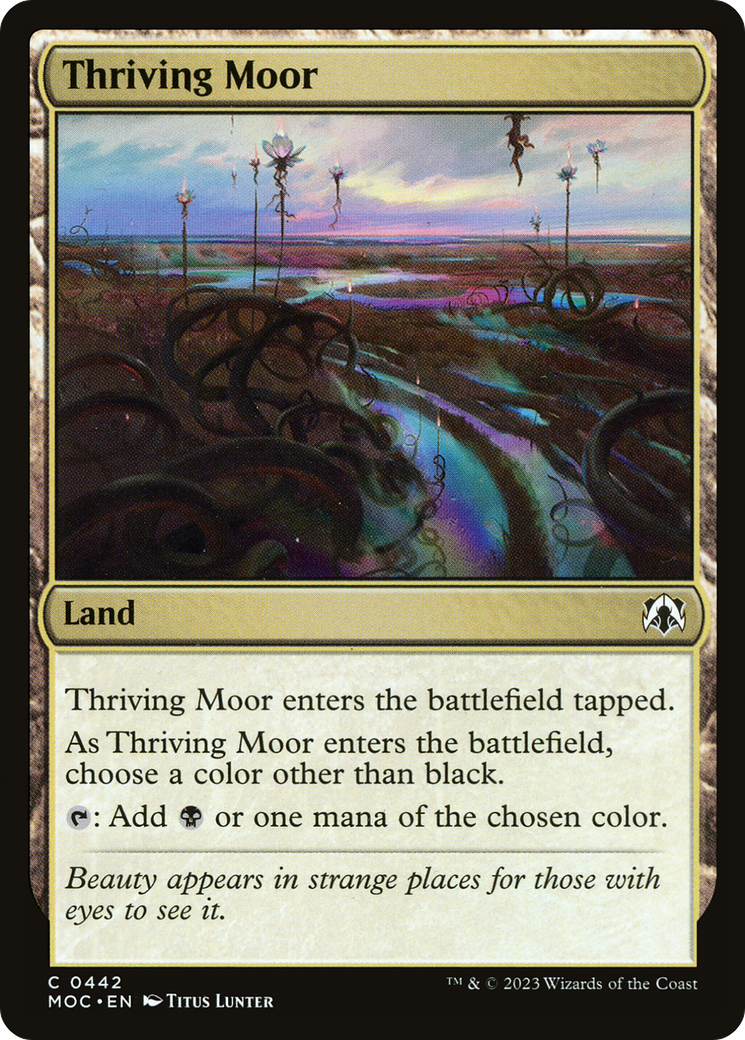 Thriving Moor (442) - March of the Machine Commander