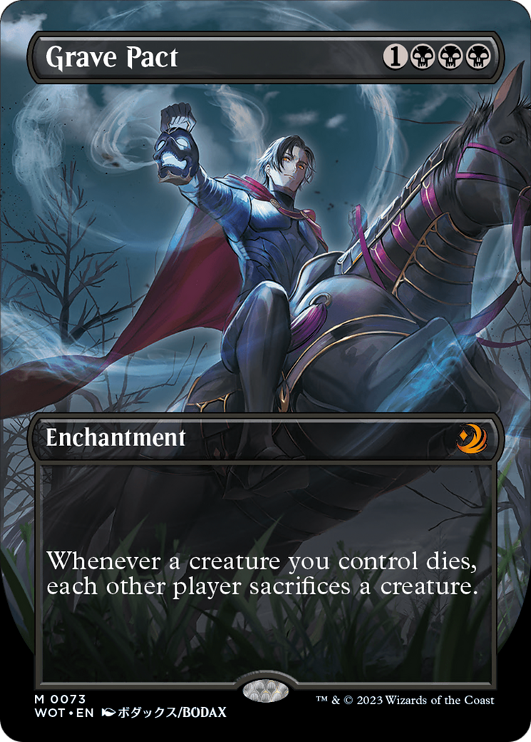 Grave Pact (Anime Borderless) (073) - Wilds of Eldraine: Enchanting Tales