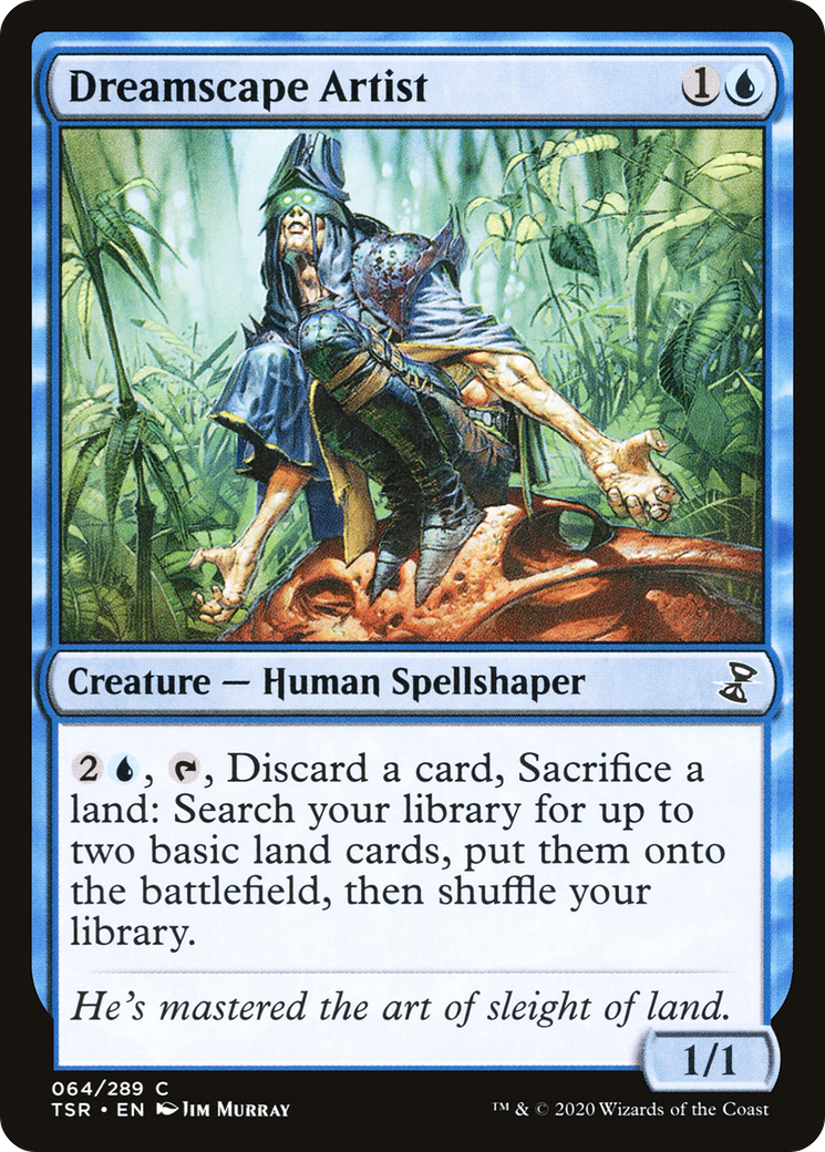 Dreamscape Artist (064) Foil - Time Spiral Remastered