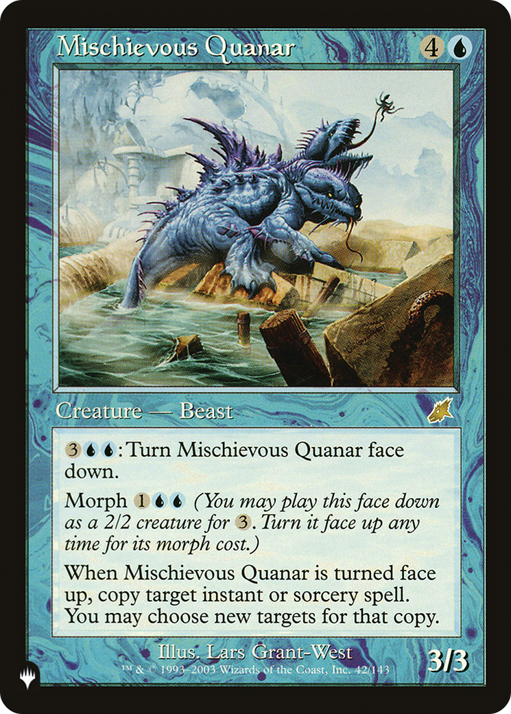 Mischievous Quanar (Retro) (SCG-42) - The List