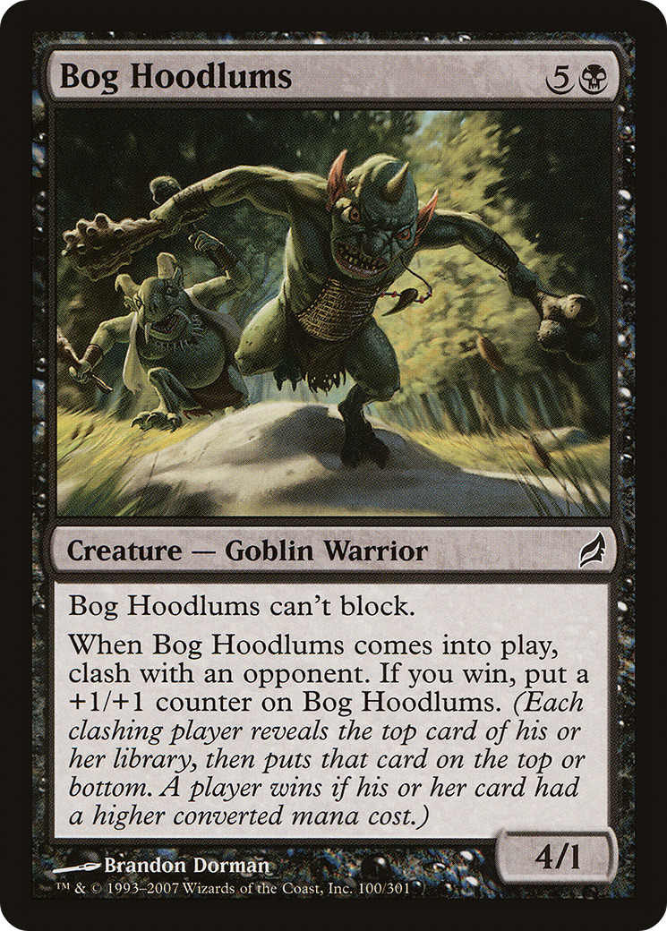 Bog Hoodlums (100) Foil - Lorwyn