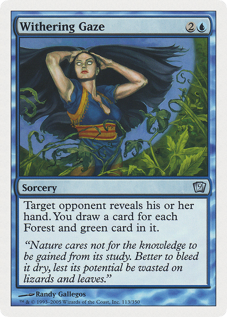 Withering Gaze (113) - Ninth Edition