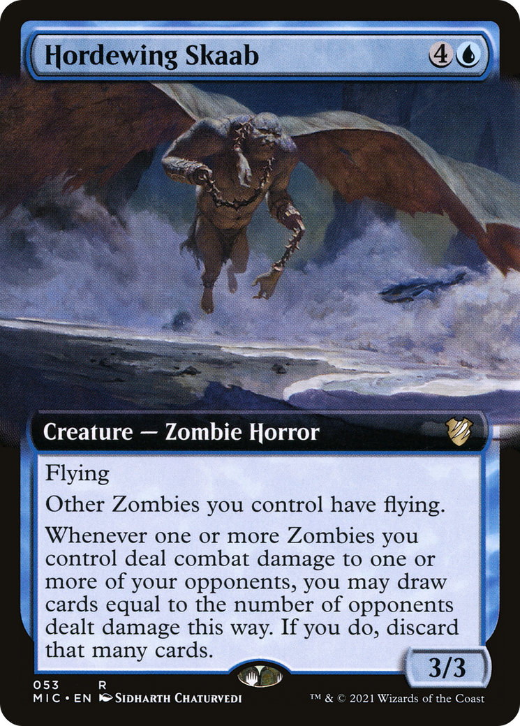 Hordewing Skaab (Extended Art) (053) - Midnight Hunt Commander