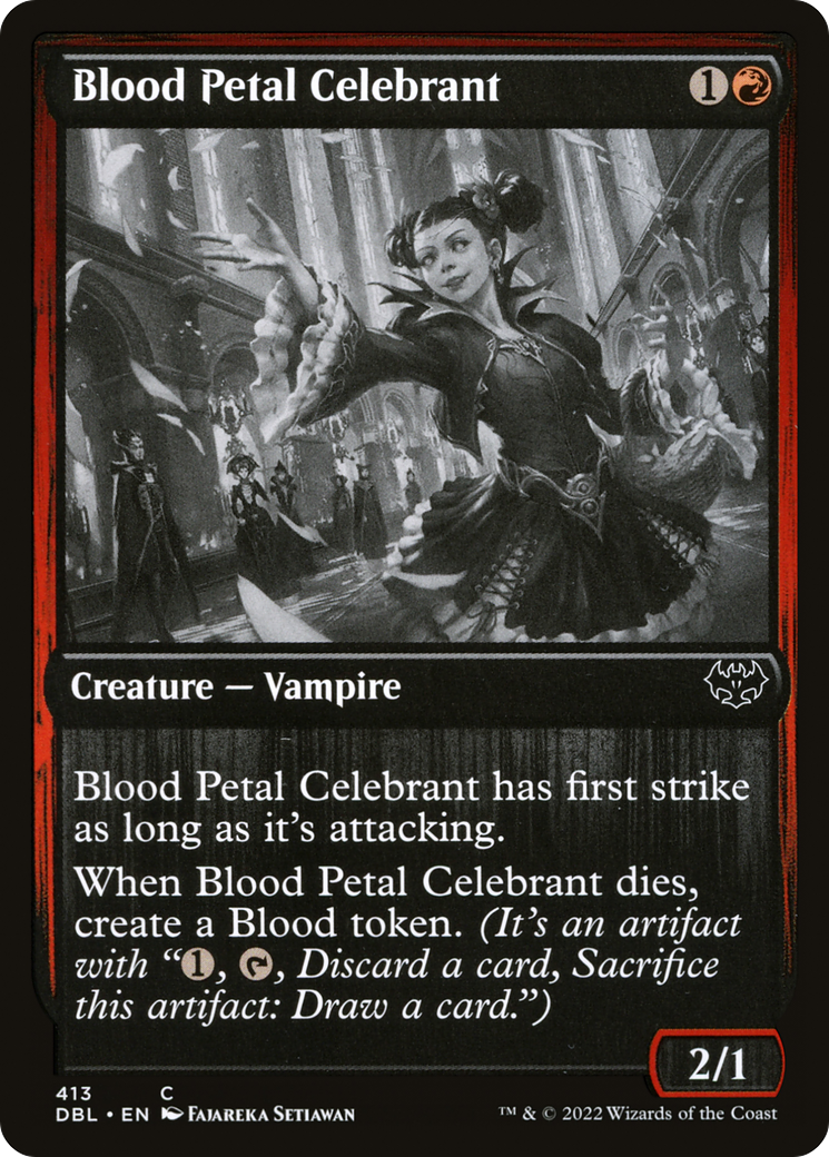 Blood Petal Celebrant (413) Foil - Innistrad: Double Feature