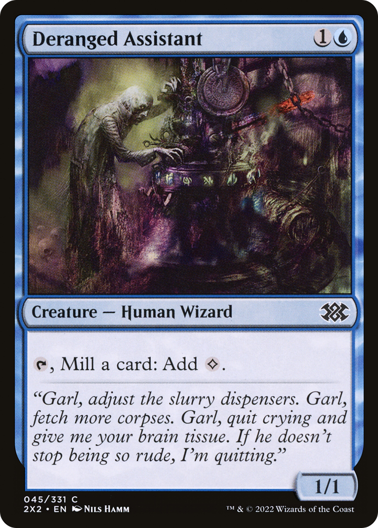 Deranged Assistant (045) Foil - Double Masters 2022