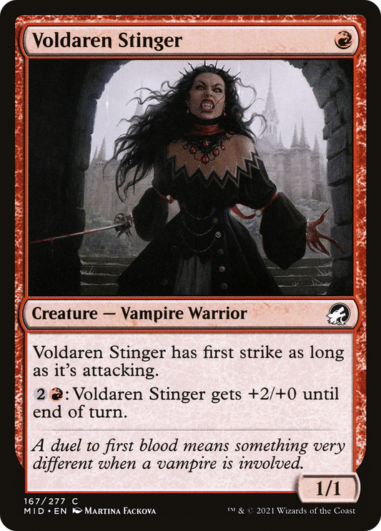 Voldaren Stinger [Innistrad: Midnight Hunt] Foil