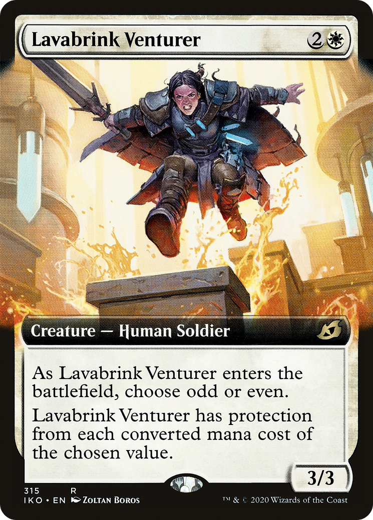 Lavabrink Venturer (Extended Art) (315) - Ikoria: Lair of Behemoths