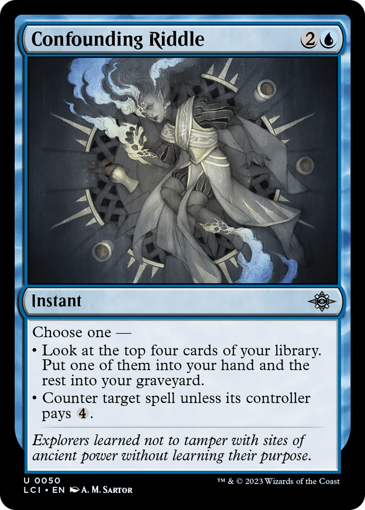 Confounding Riddle (050) - The Lost Caverns of Ixalan
