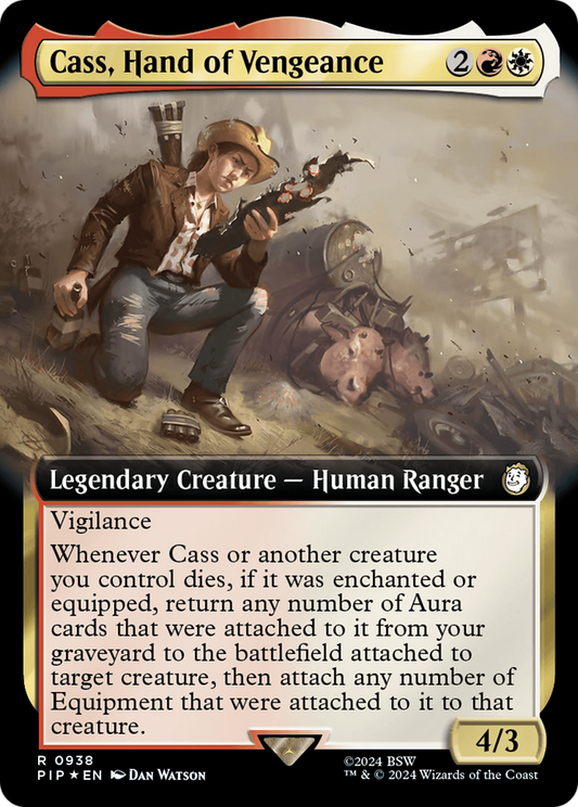Cass, Hand of Vengeance: (Extended Art) Foil (938)