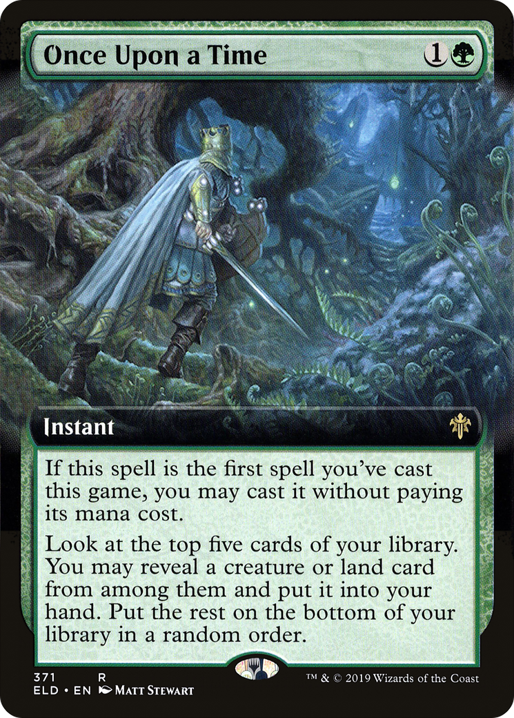 Once Upon a Time (Extended Art) (371) - Throne of Eldraine