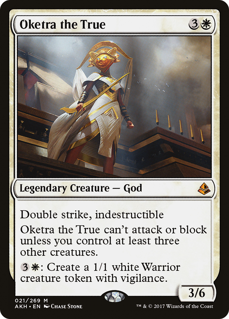 Oketra the True (021) Foil - Amonkhet