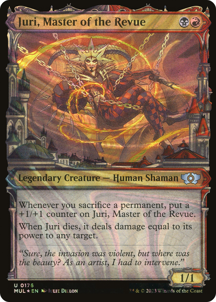 Juri, Master of the Revue (Showcase) (176) Foil - Multiverse Legends