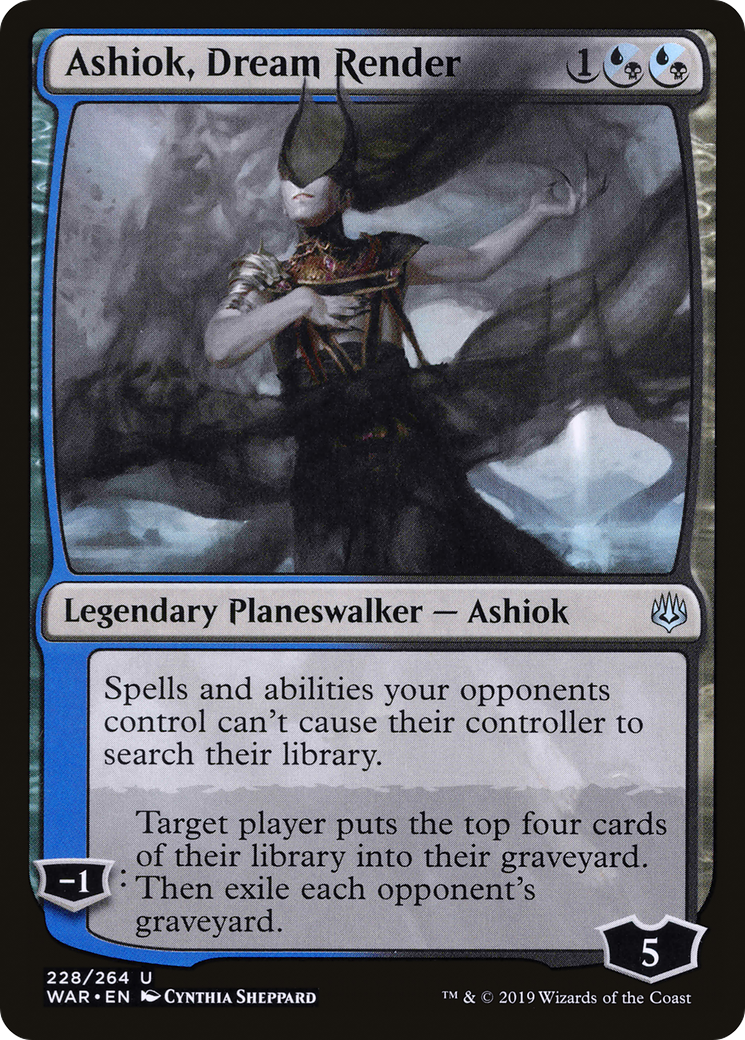 Ashiok, Dream Render (228) Foil - War of the Spark