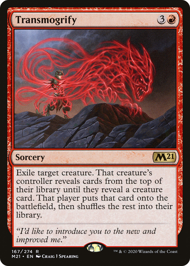 Transmogrify (167) Foil - Core Set 2021