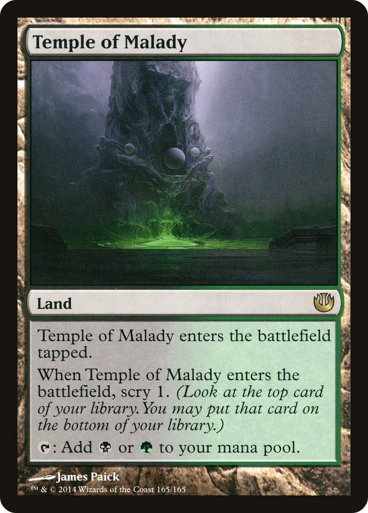 Temple of Malady (165) Foil - Journey into Nyx