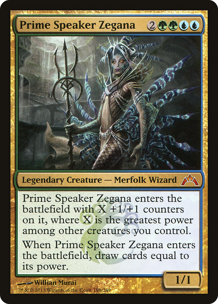 Prime Speaker Zegana (188) Foil - Gatecrash