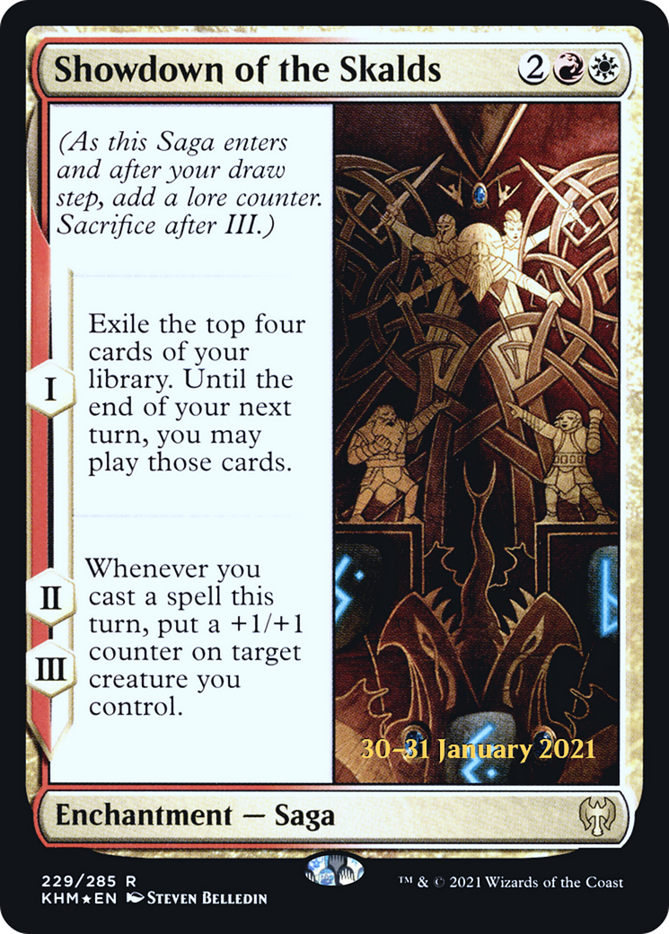 Showdown of the Skalds (229s) Foil - Kaldheim Promos