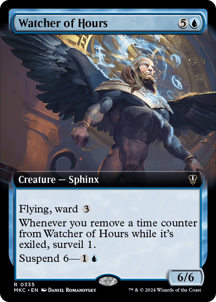Watcher of Hours (Extended Art) (335) - Murders at Karlov Manor Commander