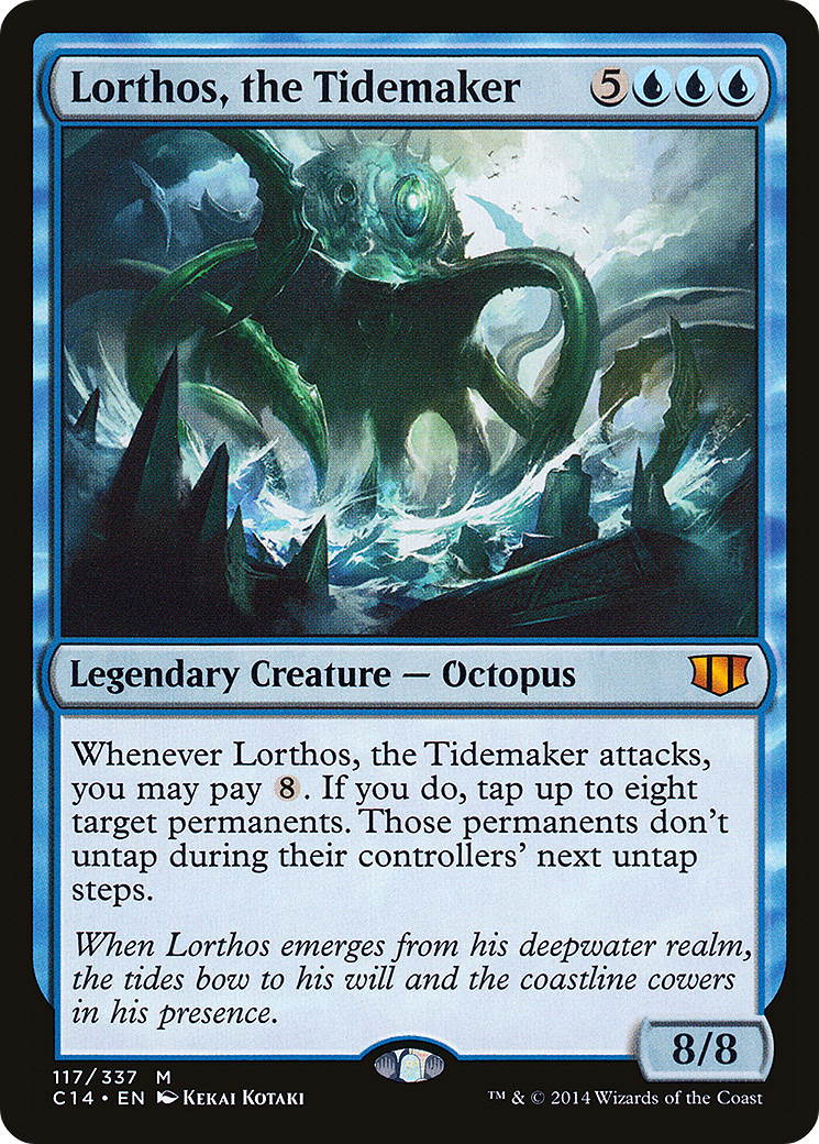 Lorthos, the Tidemaker (117) - Commander 2014