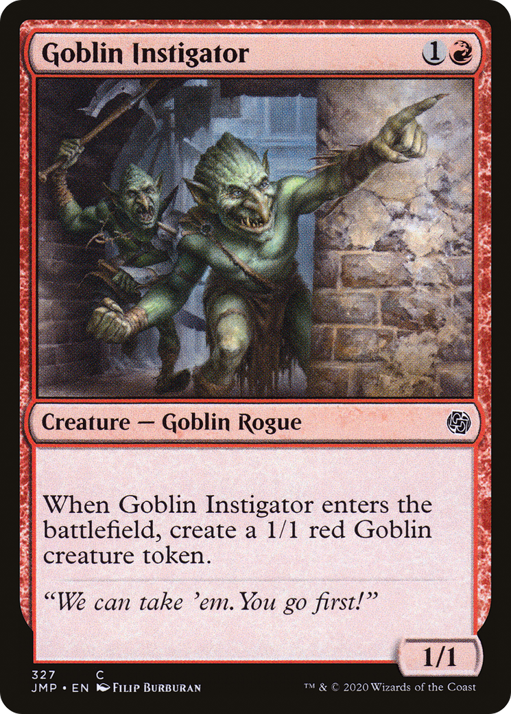 Goblin Instigator (327) - Jumpstart