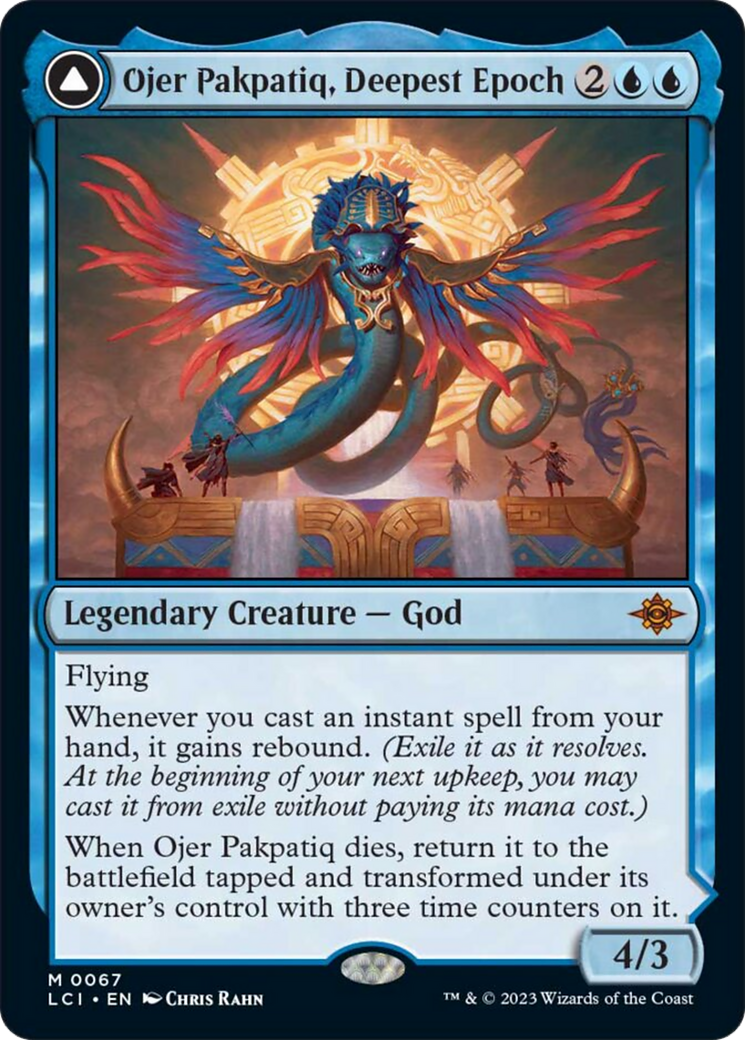 Ojer Pakpatiq, Deepest Epoch (067) Foil - The Lost Caverns of Ixalan
