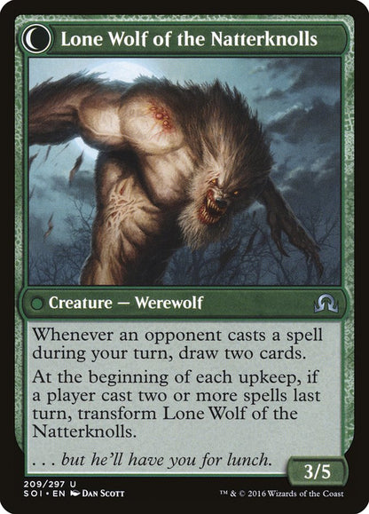 Hermit of the Natterknolls (209) Foil - Shadows over Innistrad