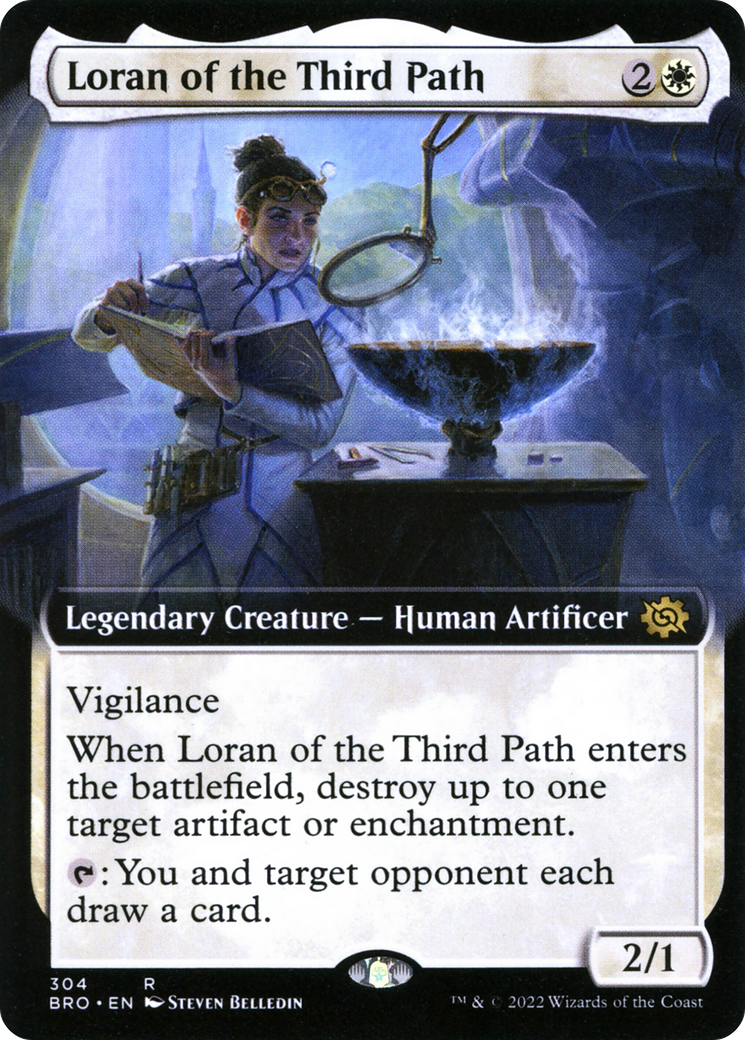 Loran of the Third Path (Extended Art) [The Brothers' War] Foil