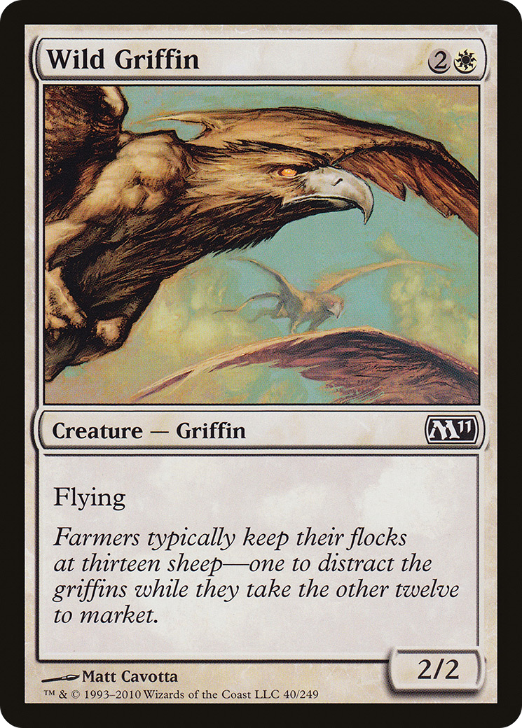 Wild Griffin (040) Foil - Magic 2011