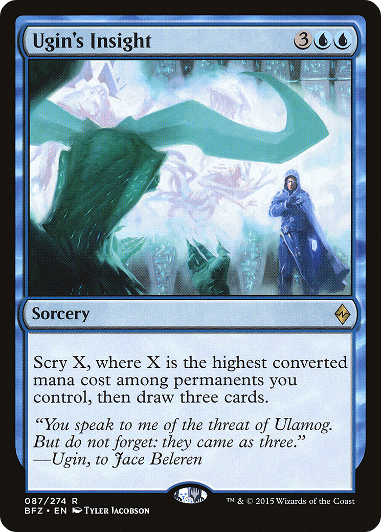 Ugin's Insight (087) - Battle for Zendikar