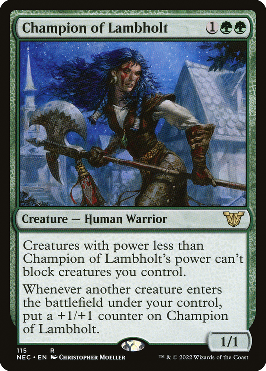 Champion of Lambholt [Kamigawa: Neon Dynasty Commander]