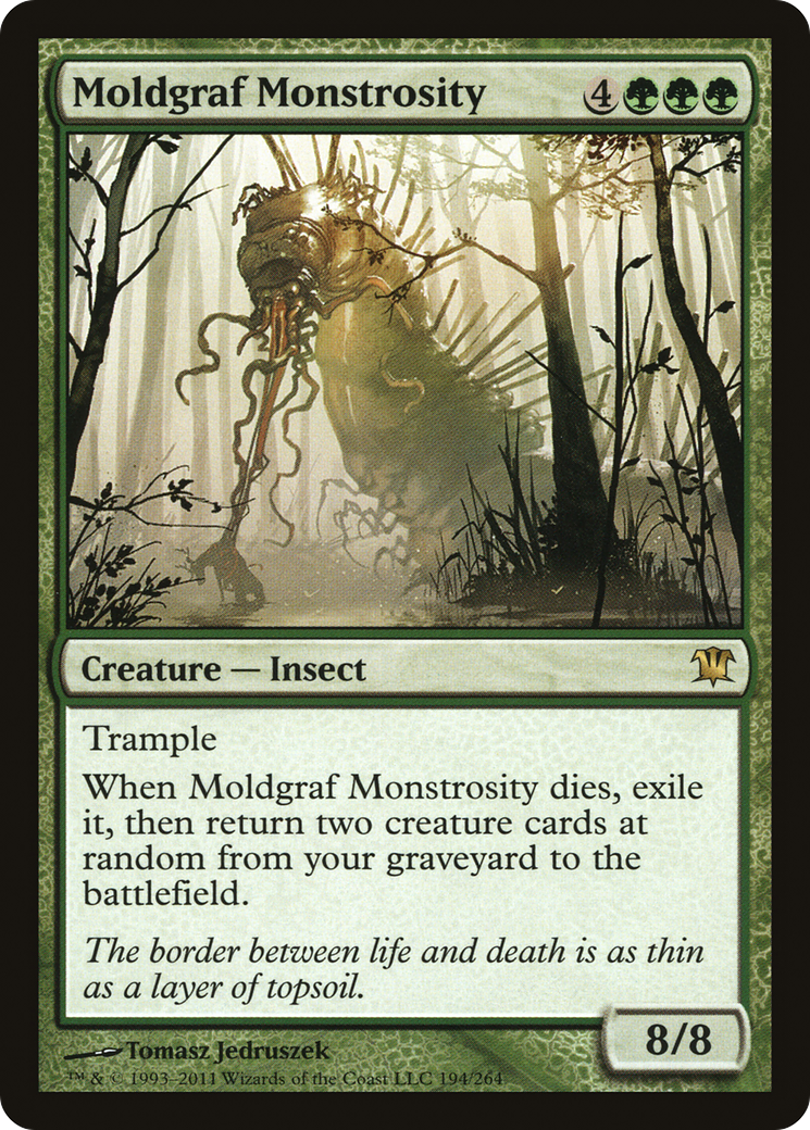Moldgraf Monstrosity (194) Foil - Innistrad