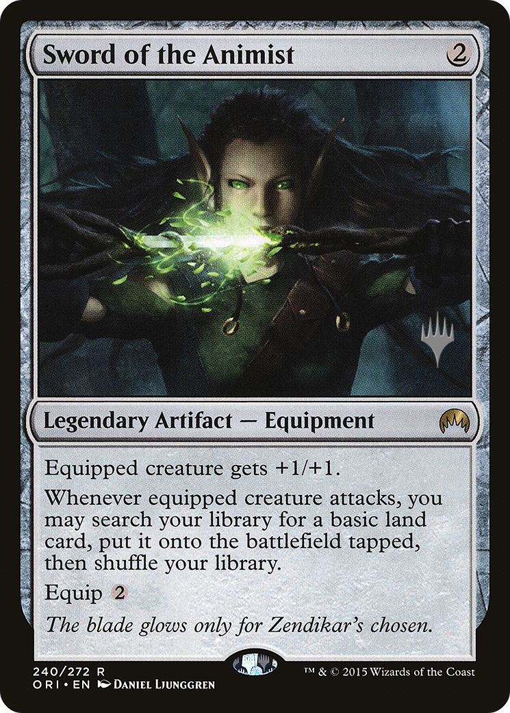 Sword of the Animist (240) - Magic Origins Promos