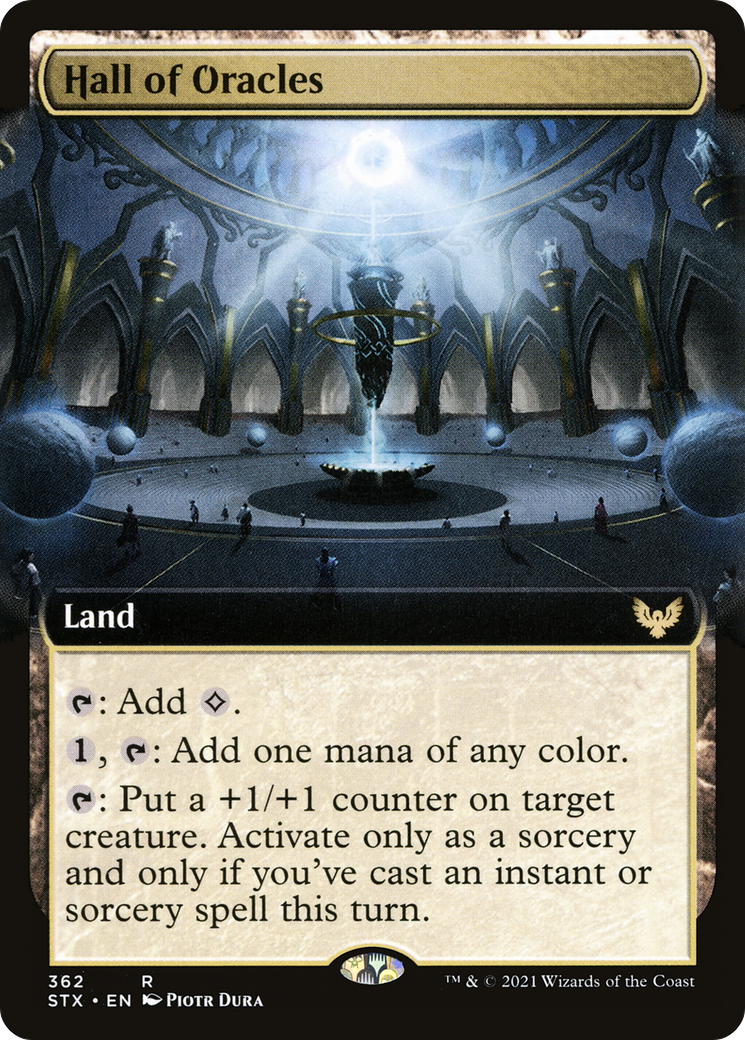 Hall of Oracles (Extended Art) (362) - Strixhaven: School of Mages