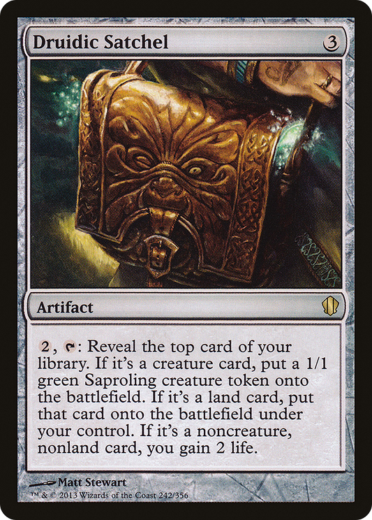 Druidic Satchel (242) - Commander 2013