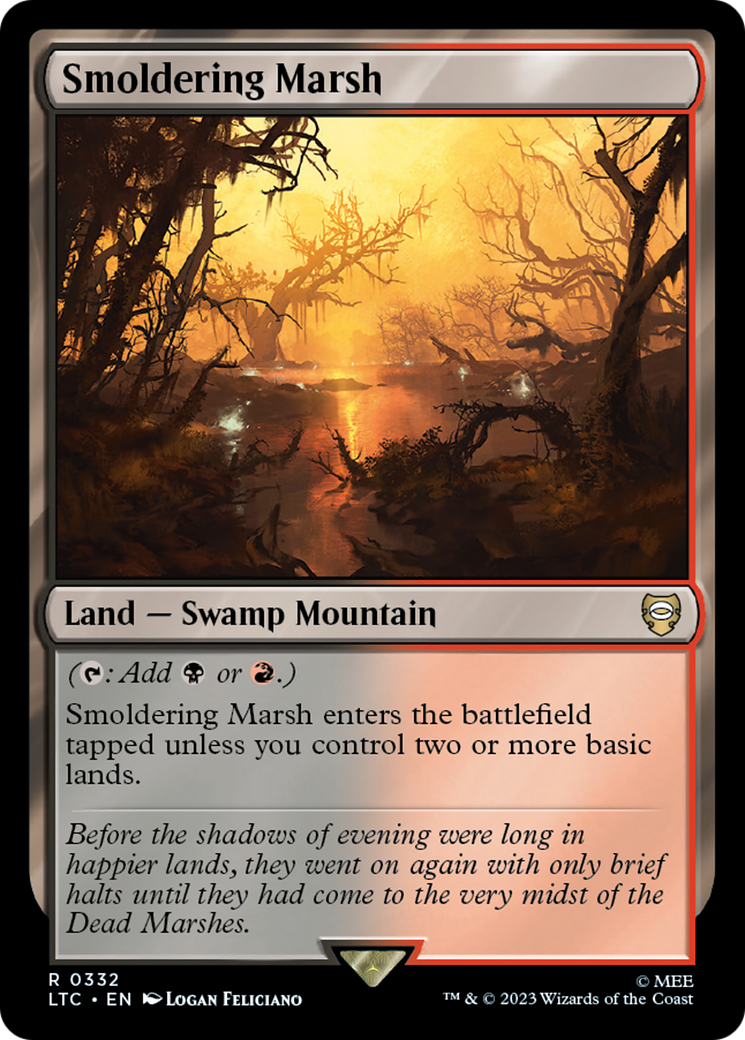 Smoldering Marsh [The Lord of the Rings: Tales of Middle-Earth Commander] | Silver Goblin